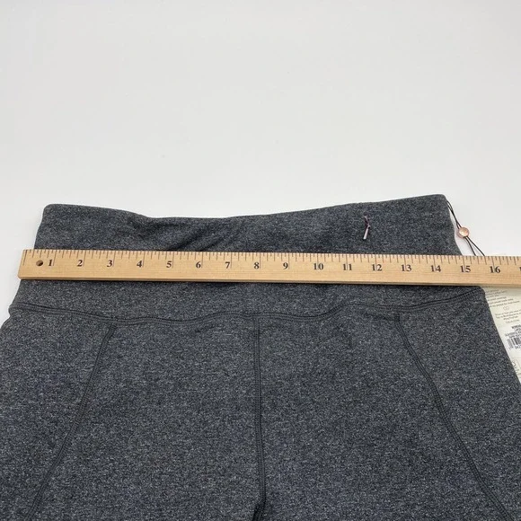 NWT CALIA by CARRIE UNDERWOOD Grey High Rise Bermuda Biker Short Womens Sz L - Picture 3 of 5